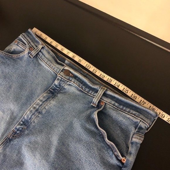 LEVI’S 922 Orange tab 1996 tapered leg high waisted 20W Med, light, Vintage - Picture 9 of 16